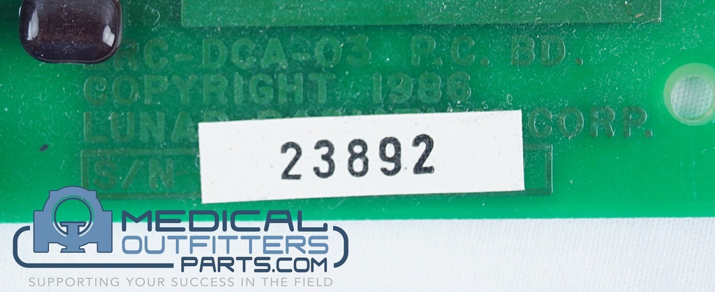 GE Bone Densitometer PC Board, PN LRC-DCA-03