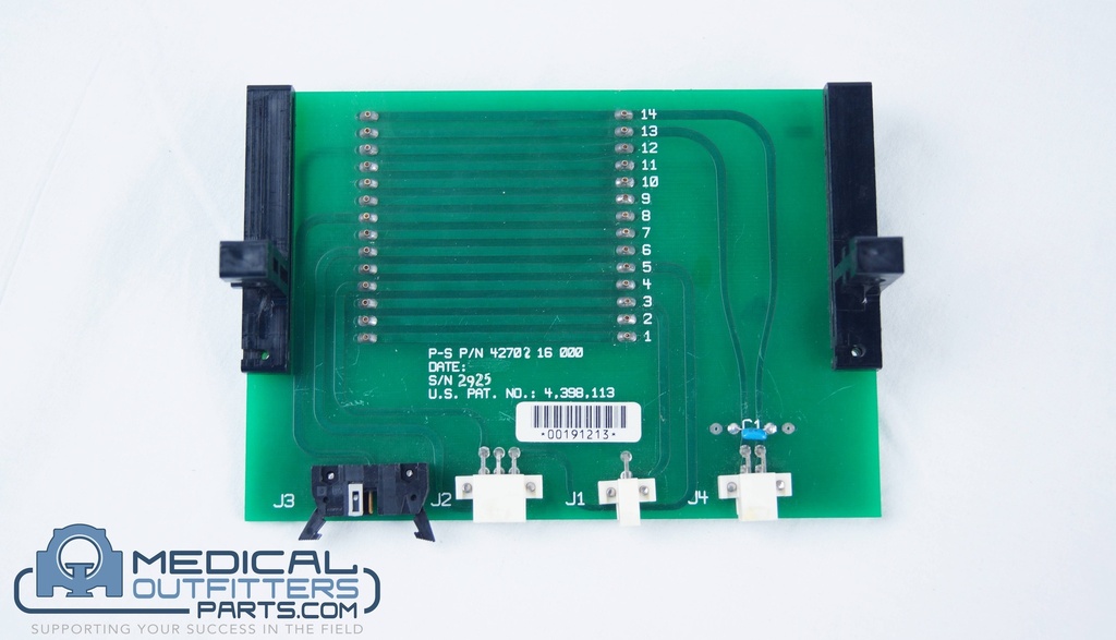 Picker CT Scanner Signal Brush Assy, PN 4270216000