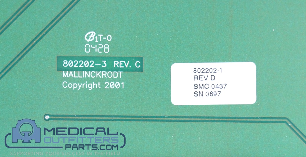 Guerbet Power Board Assy, PN 802202