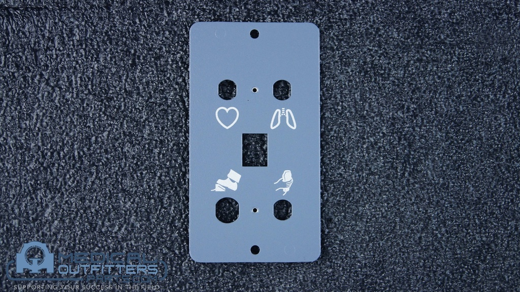 GE CT Hole Bulkhead for Smartview & Cardicac or Pulmonary RoHS, PN 2288882-3