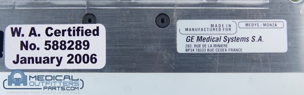 GE Mammography Digital Senographe 2000D 19 x 23 Bucky, PN 2225445-3