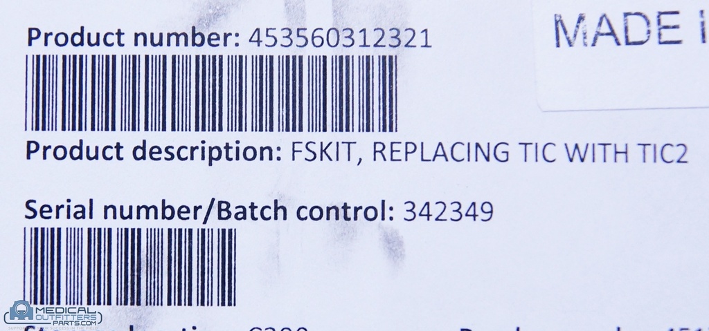 Philips NM Brightview FSKIT Replacing TIC with TIC2, PN 453560312321