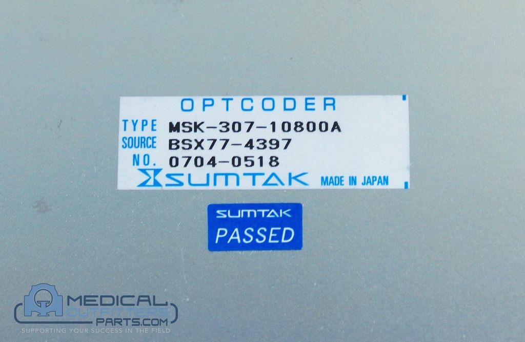 Toshiba CT Aquilion 64 Optcoder, PN BSX77-4397