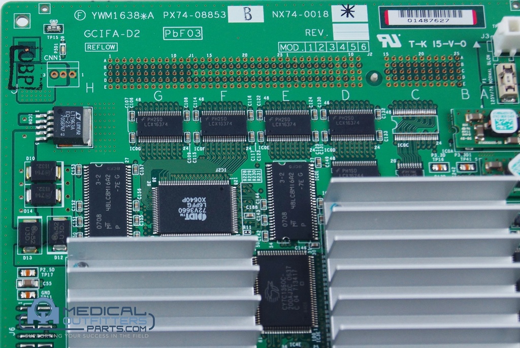 Toshiba CT Aquilion 64 GCIFA-D2 PWB, PN PX74-08853