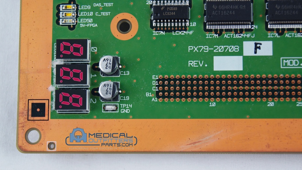 Toshiba CT Aquilion 64 GCIFV3 Board, PN PX79-20708