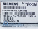 Siemens CT Perspective Connecting Board, PN 10662538