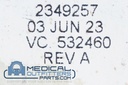 GE CT Light Speed Pro16 Service Outlet/Estop Assembly, PN  2349257