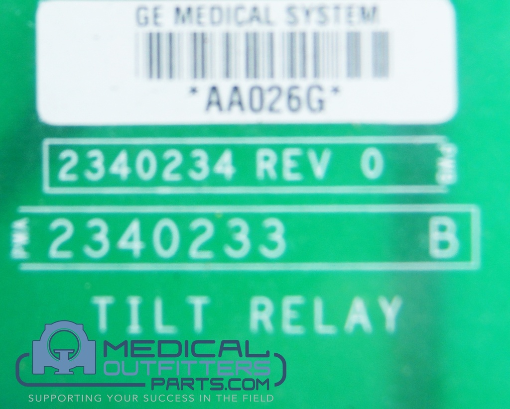 GE CT LightSpeed Pro 16 Motor Hygraulictilt Assy, PN  2340234-0 / 2340233