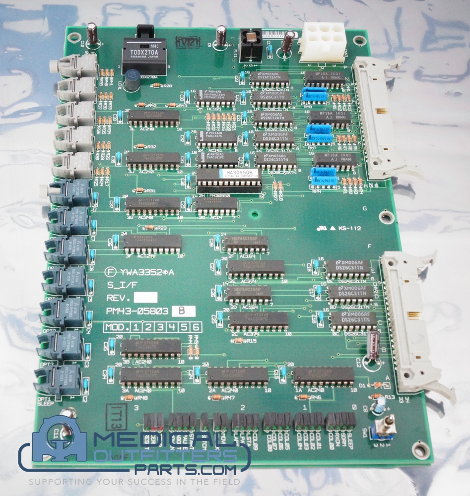 Toshiba MRI S_I/F Board, PN PM43-05803, YWA3352