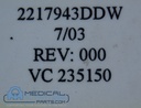 GE CT LightSpeed Pro16 Idler Assy, PN 2217943