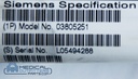 Siemens CT Perspertive Motor DSV5030-200-03, PN  03805251