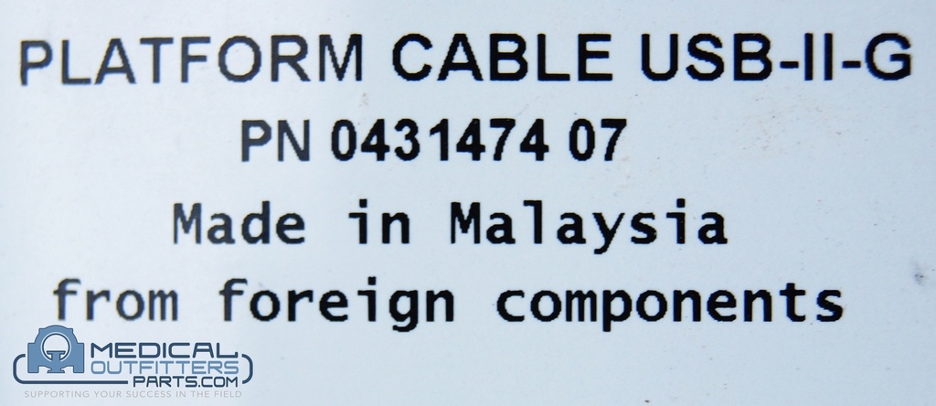 Philips Platform Cable USB-ll-G DLC10 Jtag 5V-0.15A, PN 043147407