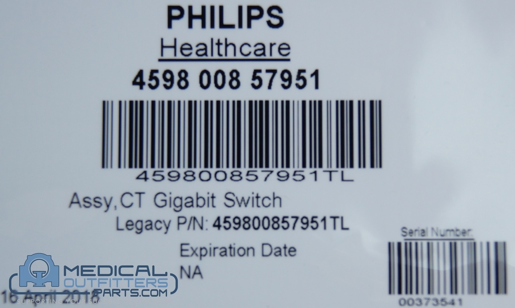 Philips CT Assy Gigabit Switch, PN 459800857951