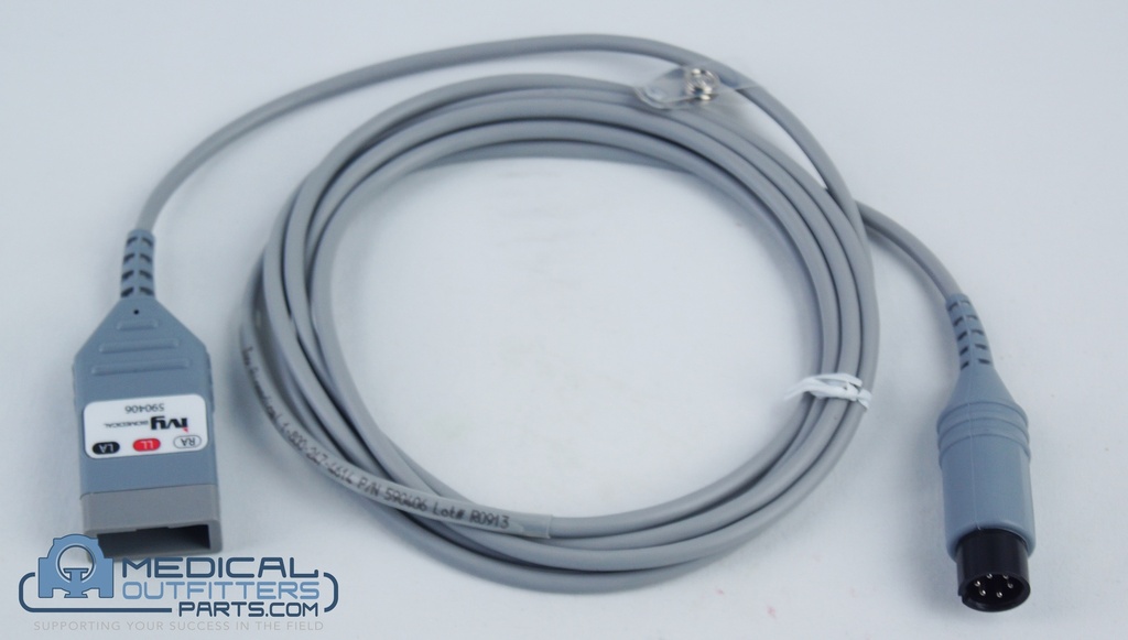 Philips CT Assy Patient Cable For Ivy. 10 FT 3 Lead, PN 455300006171