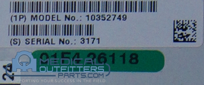 Siemen MRI Essenza Body Coil Channel Selector, PN 10354749