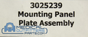 Siemens MRI Mounting Panel Plate Assy, PN 3025239