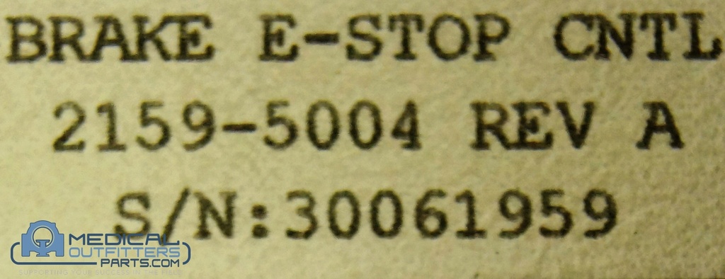 Philips NM Pcba Brake E Stop Control, PN 453560231731/2159-5004