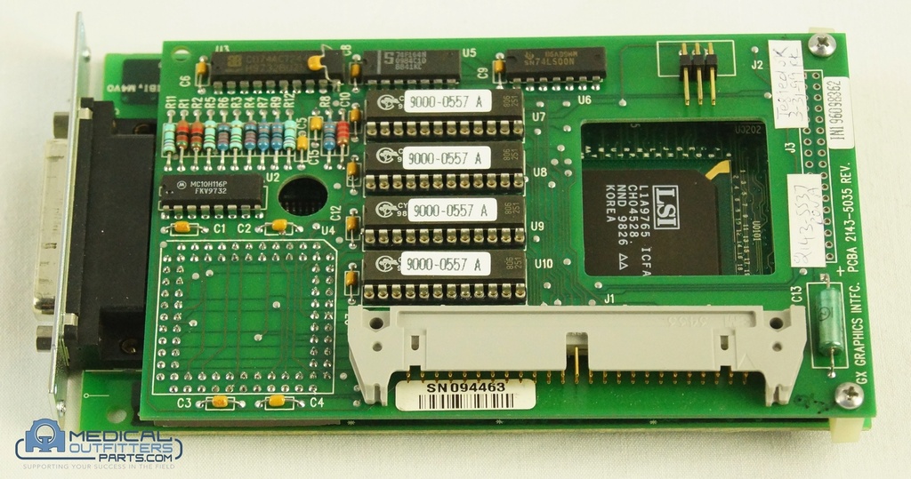 Philips NM Gx Graphic Interface Board, PN 2143-5035
