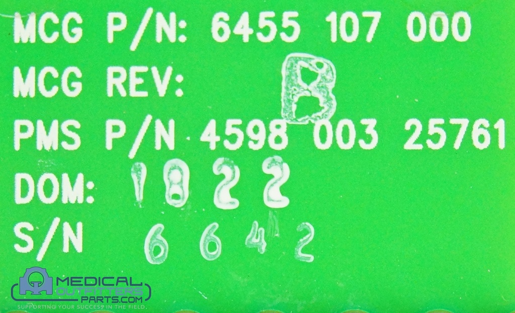 Philips CT Brillance Signal Brushes, PN 6455107000/459800325761