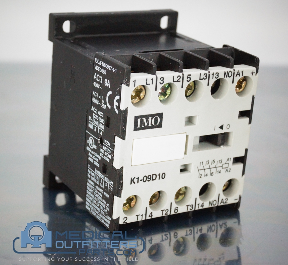 Benedikt&Jager Contactor, 3 Pole, 24V, 50/60Hz, PN K1-09D10