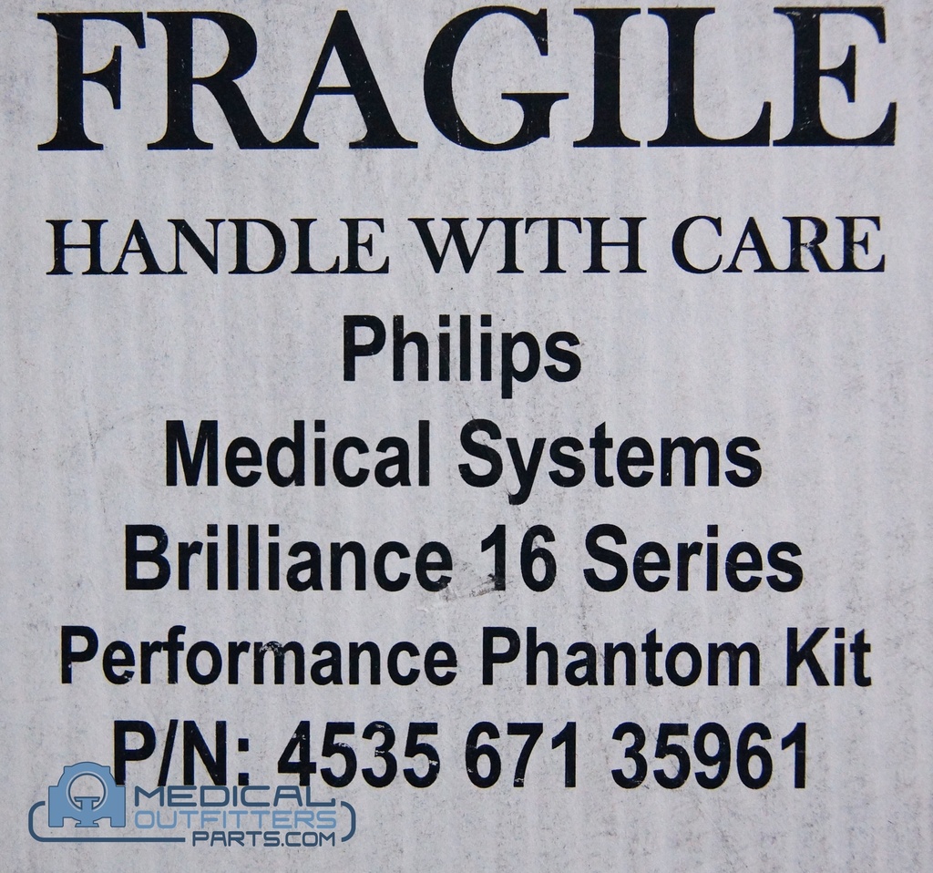 Philips CT Brillance Performance Phantom Kit, PN 453567135961 