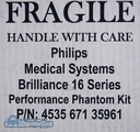 Philips CT Brillance Performance Phantom Kit, PN 453567135961 