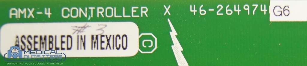 GE X-Ray Portable Cpu Controller Board, PN 46-264974G5