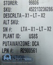 Philips MRI Cable LTA-X1-LT-X2, PN 452213236286