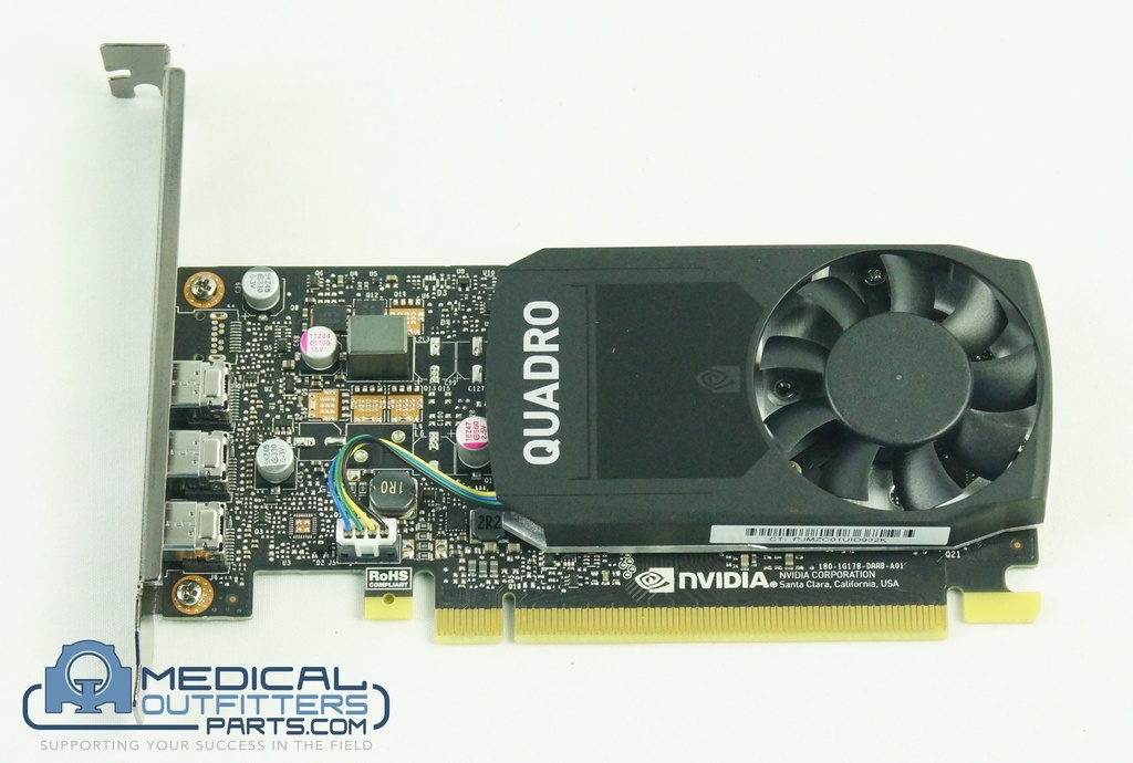 Nvidia Quadro P400 64 Bit Gddr5 Pci Exprees 3.0x16 Video Graphics Card, PN 919985-003