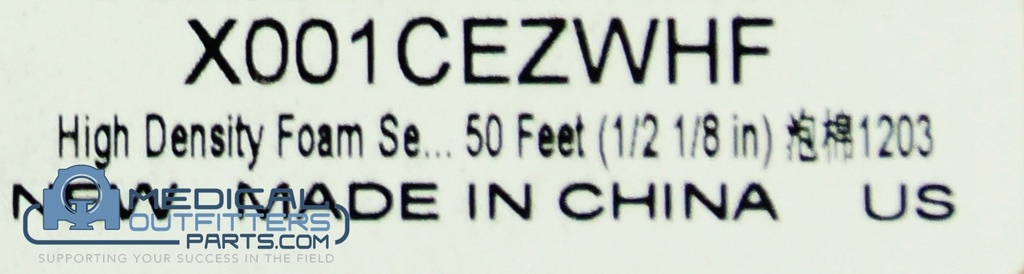 Magzo Foam Weather Stripping, PN X001CEZWHF