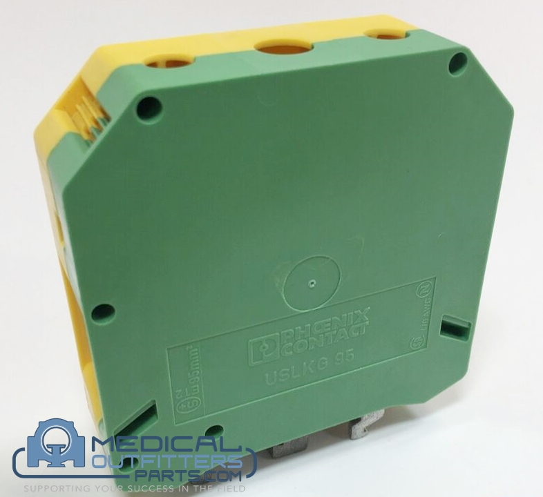 Phoenix Contact Terminal Block Connector Ground 2 Connection 4 to 3/0 AWG 8000 V 232 A, PN USLKG 95