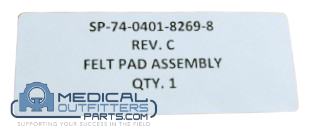 Carestream Felt Pad Assembly, PN SP7404018269