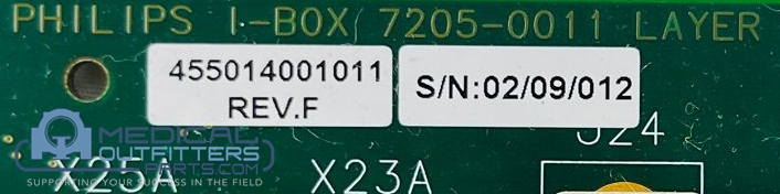 Philips PET/CT Gemini/Brilliance IBOX PC Board, PN 455014001011