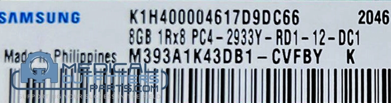 Samsung Memory - 8Gb, PN PC4-2933Y-RD1-12-DC1
