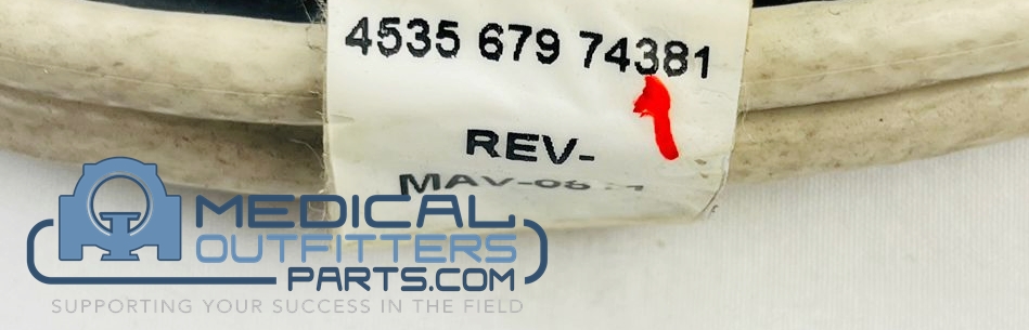 Philips PET/CT Assy Big Bore Harn Pac Head-4 To Cardrack, PN 453567974381