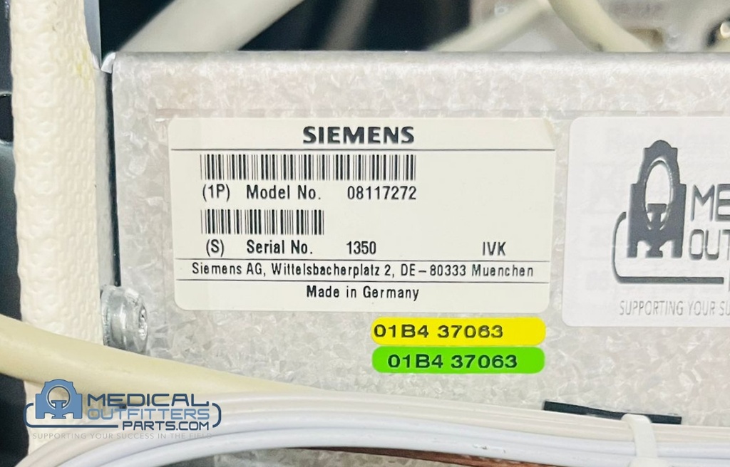 Siemens MRI Avanto ACC-094, PN 8117272