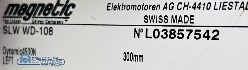 GE NM Millenum Magnetic Elektromotor Left, PN AG CH-4410