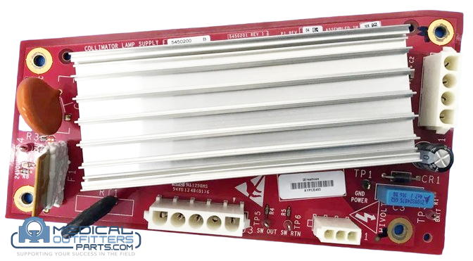 GE X-Ray Optima XR200 Collimator Lamp Supply Board, PN 5450200-2,5450201
