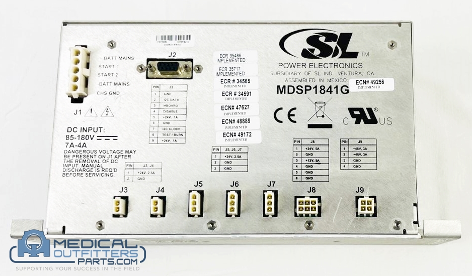 GE X-Ray Optima XR220 Power Supply, PN 5192958-2
