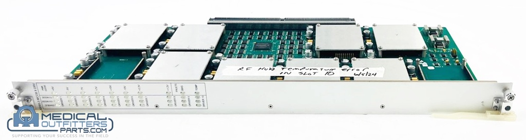 GE MRIA 450W RF Hub Multicoil Driver Board With 8 Driver Modules, PN 5250080-3