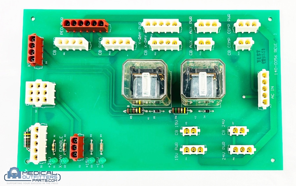 Hologic Bone Densitometer QDR 4500 Power Control Board, PN 140-0056