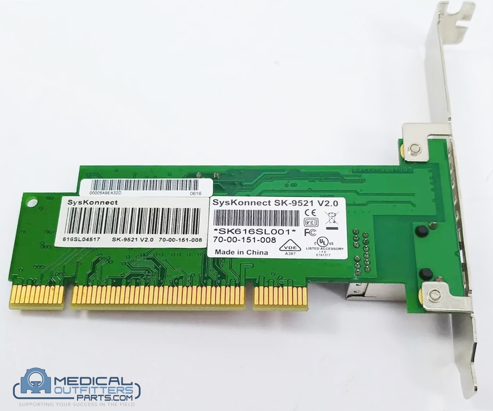 Siemens CT Sensation SysKonnect Gigabit Ethernet 10/100/1000, SK 9521 V2, PN SK-9521