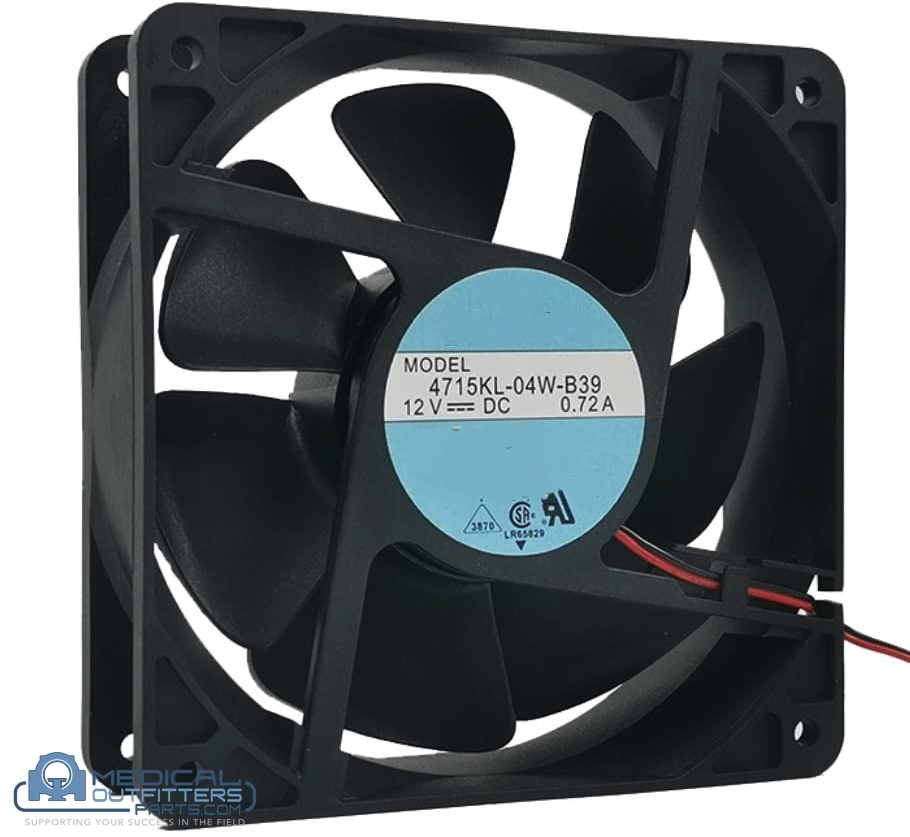NMB High End Dual Ball Fan 12V-DC 0.72A, PN 4715KL-04W-B39