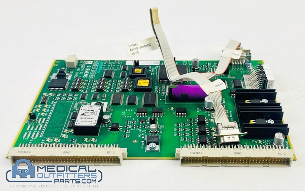 Siemens X-Ray Multix Top Host Board, PN 0477380
