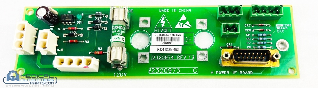 GE CT Brightspeed H4 Power I/F Board, PN 2320973, 2320974