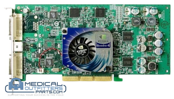 DELL 650 Nvidia Quadro 4980 XGL 128MB AGP 8X 3D Dual DVI Video Card, 180-10152-0000-A03, PN 455013020341
