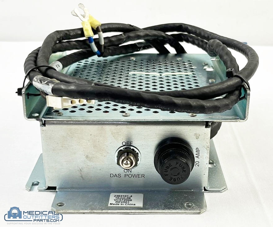GE CT Brightspeed Fuse Box Asm GDAS Emc Edition 2 With, PN 2363101-4
