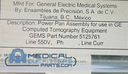 GE CT Brightspeed Power Pan Assy, PN 5125761