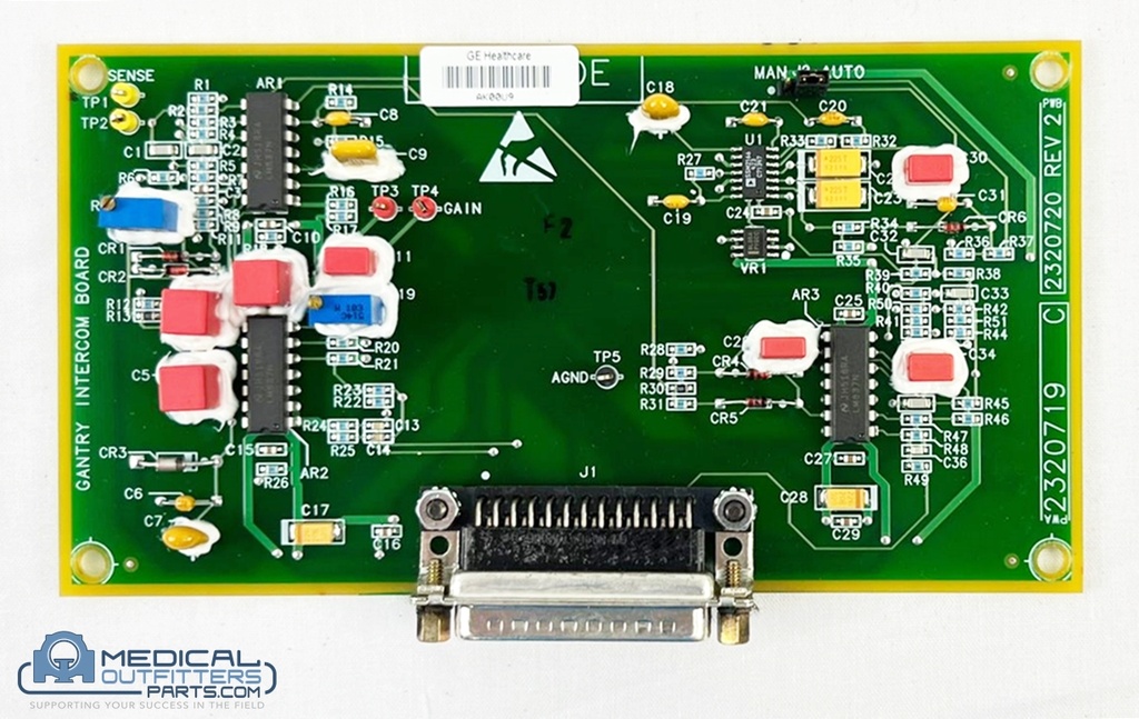 GE LightSpeed Gantry Intercom Board, PN 2320719