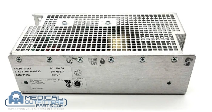 GE CT EMC Power Supply Single O, PN 46-296316P2, S180-24-8233
